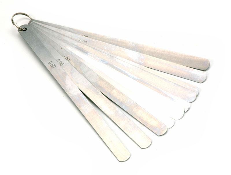 Spessimetro PIMALDAUM 20 Lame - 0,05-1,00 Mm, Acciaio Al Manganese, Conforme DIN 2275 - Foto 4