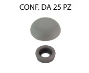 Coprivite in plastica per vite autofilettante con testa Ø max 6 mm Ø...