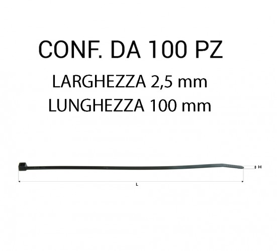 Fascetta in plastica a omega per fissaggio cablaggi Ø massimo 8 mm colore  grigio - FASCETTE IN PLASTICA DA TELAIO - Foxcar Foxcar