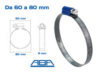 Fascette stringitubo ABA misure 60 80 mm