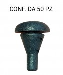 Gommino distanziale per supporto targa, altezza testa 4,5 mm