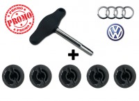 Kit rimozione tappo coppa olio in plastica per Audi e Volkswagen compl...