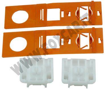 Kit pattino in plastica per riparare il meccanismo alzacristalli sia DX che SX Audi
  A3 2008 e 2013