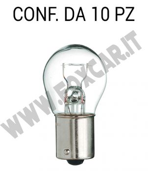 Lampadina a 1 filamento 12 volt 21 watt