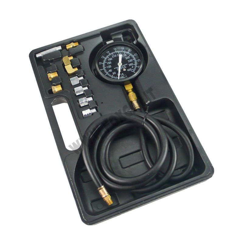 Manometro Bassa Pressione 0-15 Psi 0-1 Bar Con Attacco 1/4 BSPT - Per Acqua, Olio, Aria