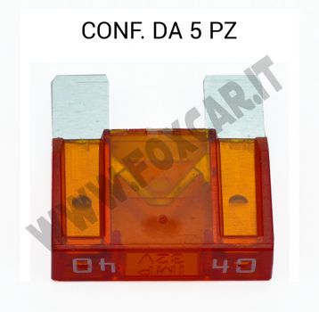 Maxifusibile da 40 Amp. Colore arancio