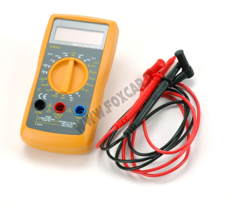 Multimetro tester digitale - DIAGNOSI E MISURAZIONE - Foxcar Foxcar