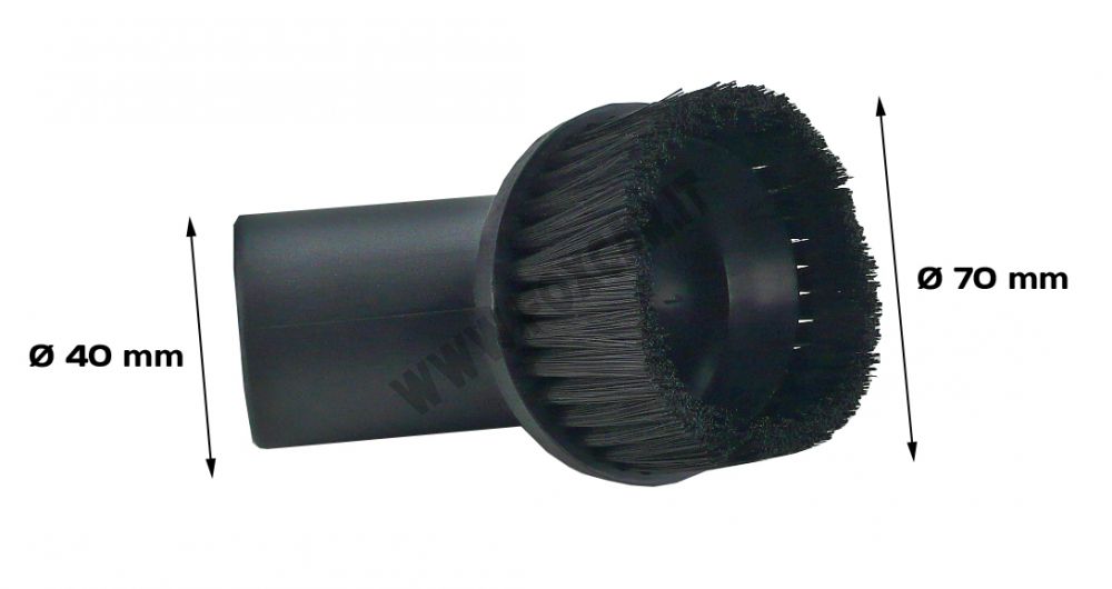 Spazzola a pennello di diametro 40 mm per aspirapolvere - RICAMBI  ASPIRAPOLVERI - Foxcar Foxcar