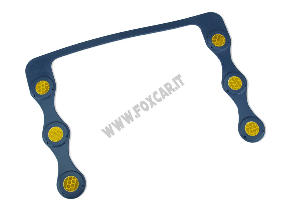 Ricambio magnetico per porta targa prova - PORTA TARGA PROVA E PORTA CHIAVI  - Foxcar Foxcar