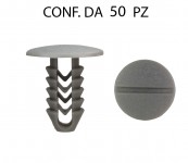 Bottone fissaggi vari testa Ø 22 mm lunghezza 25 mm per foro da 9 mm ...