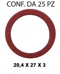Rondella guarnizione diametro interno di 20,4 mm, Ø 27 mm, spessore 3...