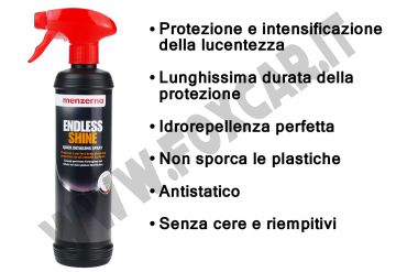 Spray lucidante per auto e moto