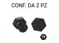 Tappo coppa olio M14x1,50 per chiave da 19 mm per Audi, Ford, Seat e V...