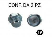 Tappo coppa olio M14x1,50 per chiave da 19 mm per Opel