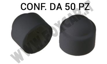 Copri dadi M8 plastica nero