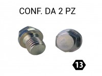 Tappo coppa olio M12x1,50 con esagono da 13 mm per Bmw, Citroen, Mini,...