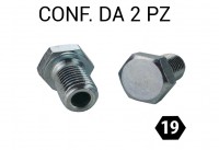 Tappo coppa olio M12x1,50 con esagono da 17 mm per Bmw