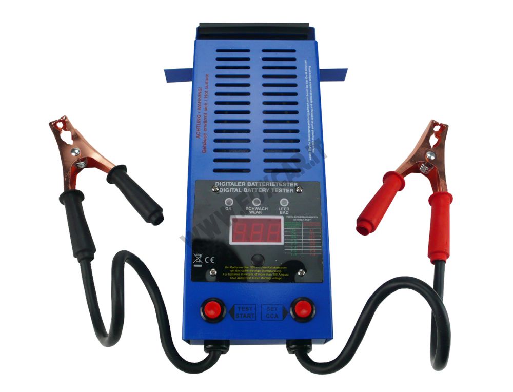 Tester per batteria auto - STRUMENTI PER DIAGNOSI - Foxcar Foxcar