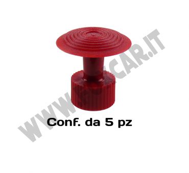 Ventose carrozzeria per grandine tonde diametro 21 mm