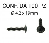 Vite autofilettante testa larga Ø 4,2 x 19 mm