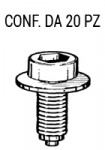 Vite metrica per fissaggio parafango Lancia e Fiat