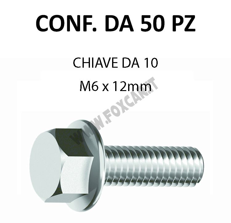Bulloni Testa Esagonale A2 Bulloni A Testa Esagonale Con Flangia In Acciaio Inox A2 - Metrici, Per Fissaggi Robusti E Resistenti Bulloni Metrici DIN 6921 - Foto 10