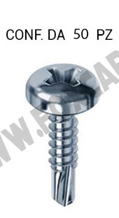 Vite TBC autoforante 4,2 x 13 mm zincata