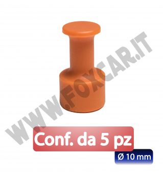 Ventosa tonda per levabolli 10 mm