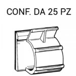 Fascetta fermacavi con adesivo