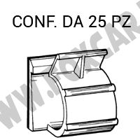 Fascetta fermacavi con adesivo