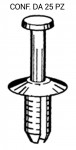 Rivetto ad espansione con perno per VW e Bmw