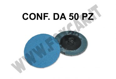 Dischetto abrasivo diametro 51 mm e grana 60