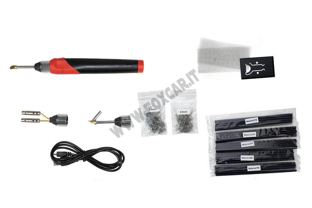 Mini saldatore plastica a batteria ricaricabile - SALDATURA PLASTICA -  Foxcar Foxcar