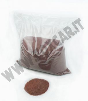 Abrasivo granulare Garnet, speciale per sabbiature. Conf. da 5 Kg