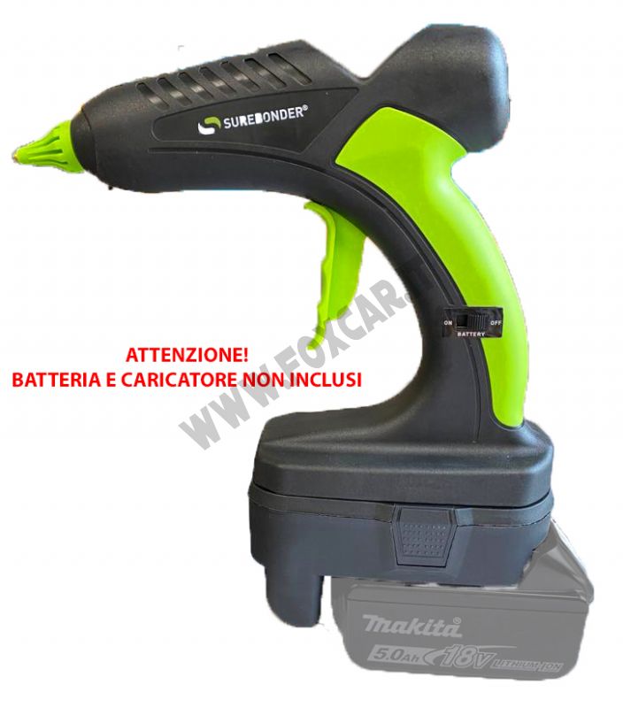 Pistola a batteria colla a caldo con adattattore Makita - ATTREZZI VARI PER  TIRABOLLI - Foxcar Foxcar