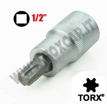 Chiave a bussola TORX 50 con attacco da 1/2 pollice