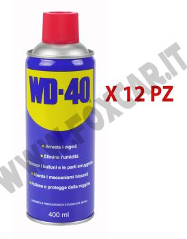 Set di 12 bombolette sbloccante universale WD-40