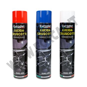 Set 3 lucida cruscotti da 600 ml