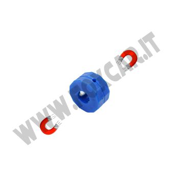 Rondella magnetica diametro 6,5 mm di colore blu