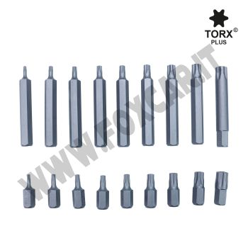 Set 18 inserti TORX PLUS