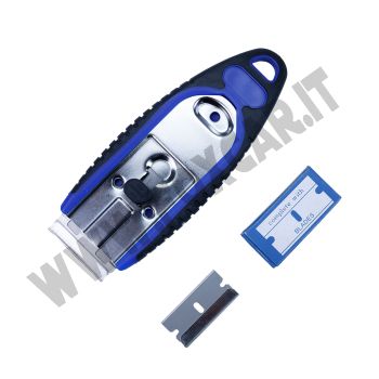 Excel K11 Raschietto Di Sicurezza In Metallo Con 6 Lame – Per Vetri, Adesivi E Pittura, 22,86 Cm