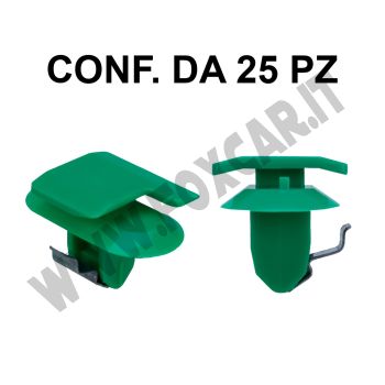 Clip Di Fissaggio Per Rivestimento Interno Tettuccio – 10 Pezzi – Per VW Caddy, T4, T5