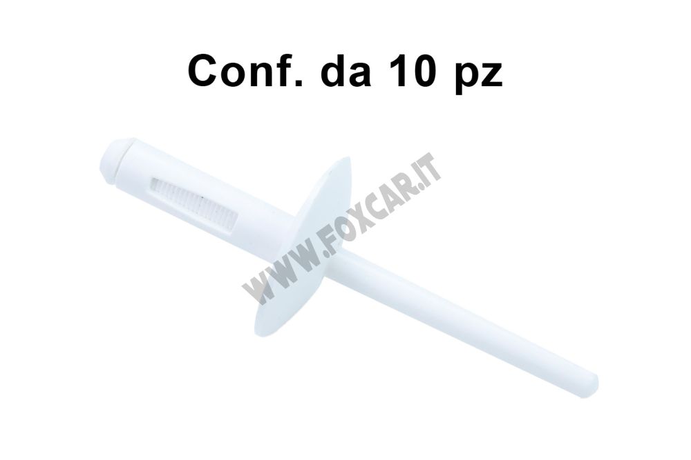 Viviance 5 Mm Rivetti In Plastica Per Fodera Passaruota – Clip Per Auto BMW E39 – Colore Nero