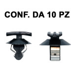 Clip fissaggio rivestimenti interni Fiat, Peugeot e Renault