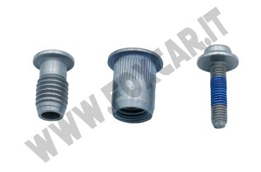 Inserto fissaggio faro anteriore Fiat 500
