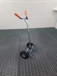 Carrello solleva e trasporto griglie cabina forno