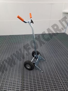 Carrello solleva e trasporto griglie cabina forno