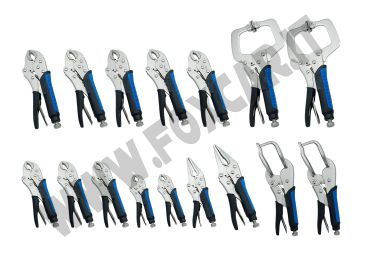 Set di 16 pinze autobloccanti grip per carrozzeria