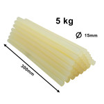 Colla miele diametro 15 mm per ventose grandine da 5kg