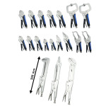 PROMO Set di 16 pinze autobloccanti grip + Set di 3 pinze autobloccant...